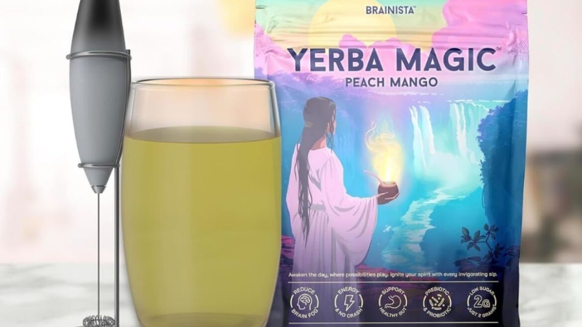 Yerba Magic Yerba Mate Instant Tea Powder: A Refreshing Peach Mango Energy Boost