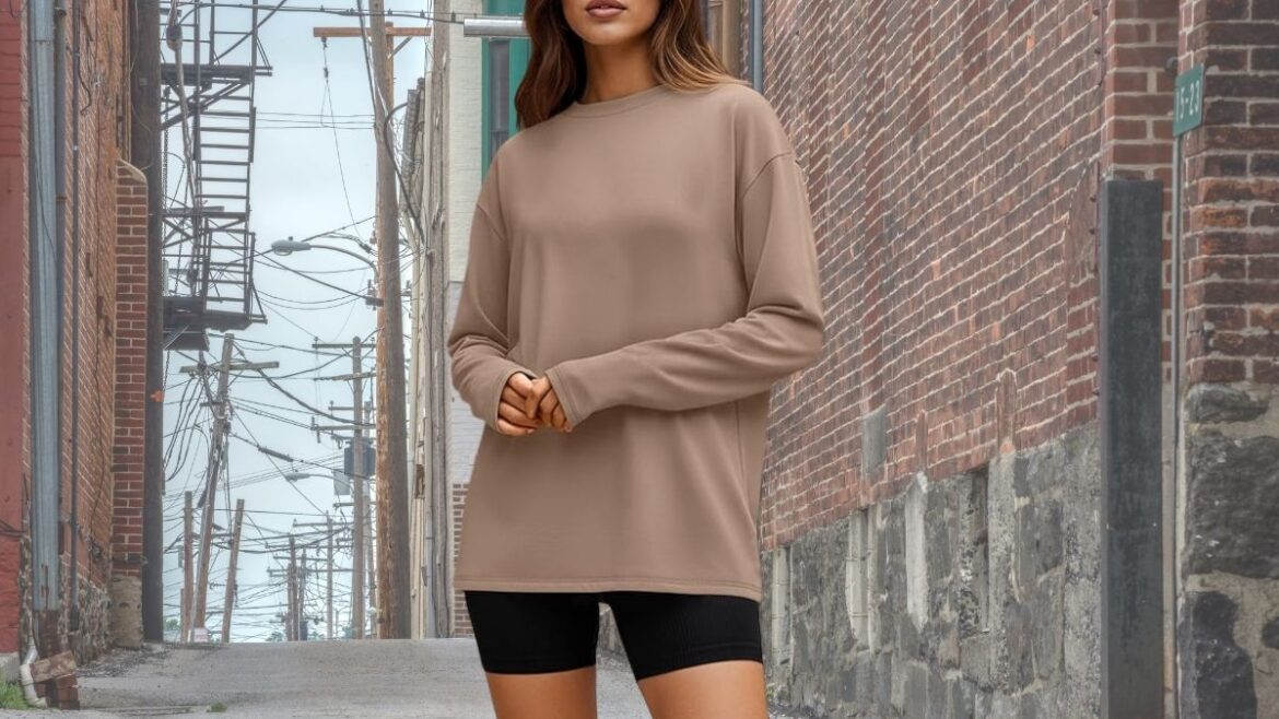 Trendy Queen Oversized Long Sleeve T-Shirt: Your New Everyday Essential