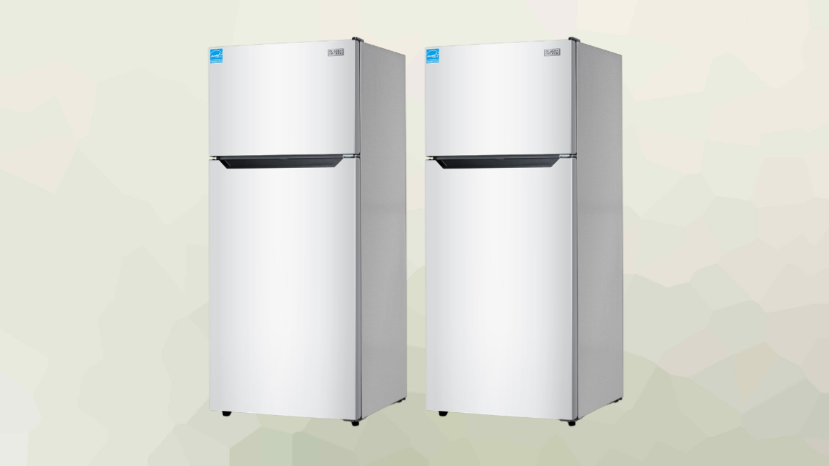 BLACK+DECKER 10 Cu. Ft. Top Mount Refrigerator with Freezer