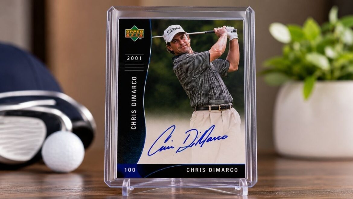 Chris DiMarco Autographed Golf Ball