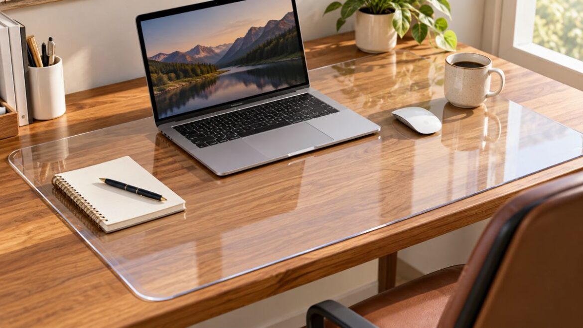 PVC desk mat